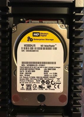 Western Digital WD3000HLFS 300GB SATA 3,5"