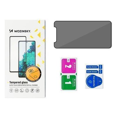 Wozinsky Privacy Displayschutzglas mit Anti-Spionage Filter fuer iPhone 16 - Gehae