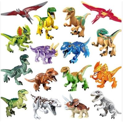 Dinosaurier-Bausteine 20 Arten 16 Arten 12 Arten