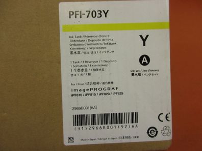 Original Canon PFI-703Y OVP