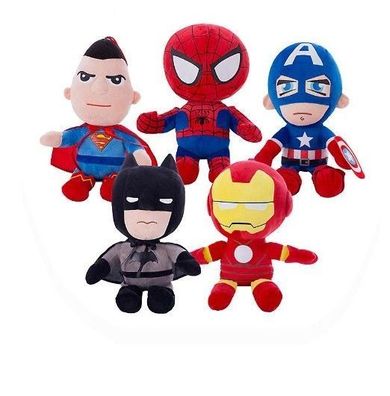 Avengers Puppe Spider-Man Plüschtier Captain America Superman Plüschtiere Puppe
