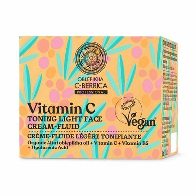 Natura Siberica Toning Light Face Cream Fluid 50ml