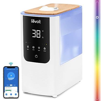 LEVOIT Smart Luftbefeuchter, Warm- &amp; Kaltnebel Max 550ml/h, 4,5L Luftbefeuchter b