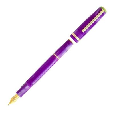 Esterbrook Füllfederhalter JR Pocket Pen Key West Purple Passion, Gold Trim