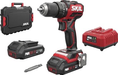 Skil 20V 3075 HC Akku-Schlagbohrmaschine (2x2,0 Ah, Koffer)