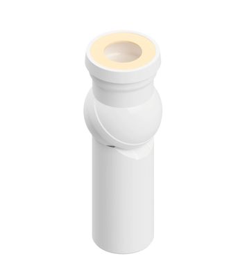 Alcadrain A90-90R WC Anschlussbogen 0-90°, verstellbar