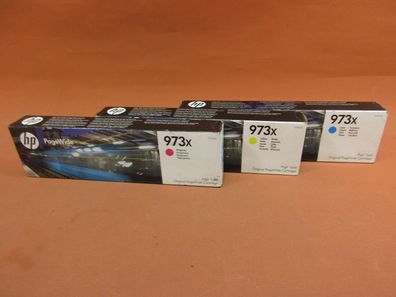 Original HP 973X C/M/Y OVP