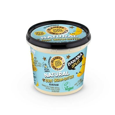 Natura Siberica Haut Super Good Natural Body Crema Banana Split 360ml