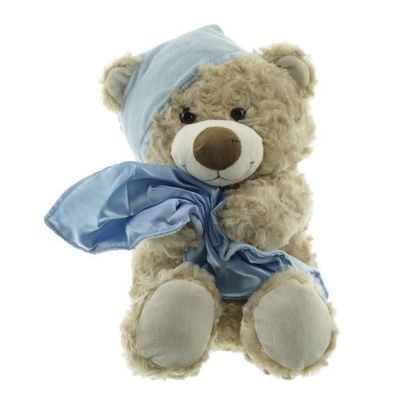 Mel-O-Design Schlafbärchen Teddy Kuscheltier - Farbe: Rosa