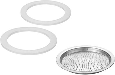 Westmark 2 Silikondichtringe und 1 Filterplättchen für Espressokocher 2464228E