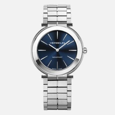 Michel Herbelin Herrenuhr Newport Slim 19522B15S
