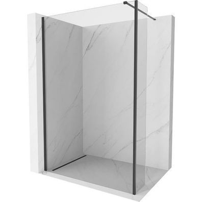 Mexen Kioto Walk-in Duschwand 180x30 cm, Schwarz