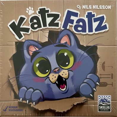 Katz Fatz Skellig Games Brettspiel Familienspiel Kinderspiel Kartenspiel Katzen