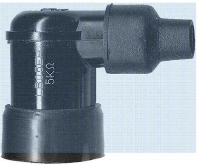 NGK8334 LB05EH Zündkerzenstecker 14 mm Kerzen 5 Ohm 90 Grad schwarz
