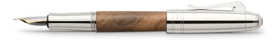 Graf von Faber-Castell Füllfederhalter Magnum Walnußholz, 18 kt Goldfeder