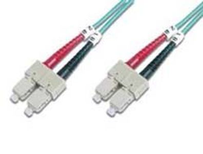 Digitus DK-2522-01/3 LWL Patchkabel, SC-Duplex - SC-Duplex, OM3, 1,0 m