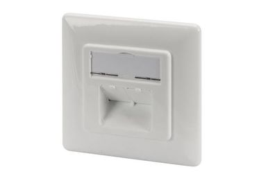 Digitus Anschlussdose Kat.6A (tief), 2 x RJ45, geschirmt