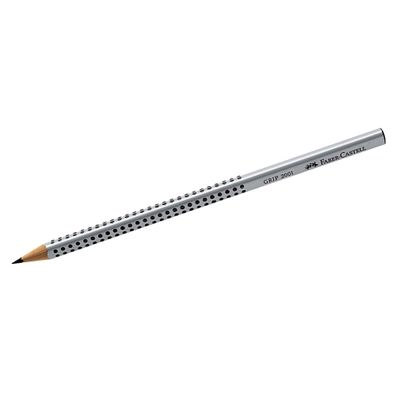Faber Castell Bleistift Grip 2001 2B silber