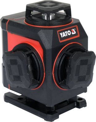 16-Line 4D Kreuzlinienlaser 360° grün bis 30m, mit Halterung