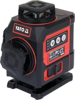 16-Line 4D Kreuzlinienlaser 360° grün bis 30m, mit Halterung