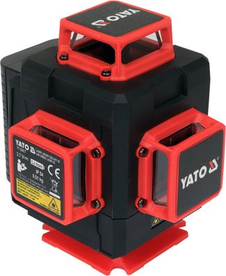 16-Line 4D Kreuzlinienlaser 360° grün bis 30m, mit Mini-Stativ