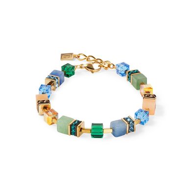 Coeur de Lion Armband 3039-30-0551 GeoCUBE® Precious Statement gold-spring