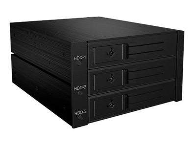 Icy Box 56003 IB-563SSK Back Plane | 3x 3,5" SAS/SATA in 2x 5,25"