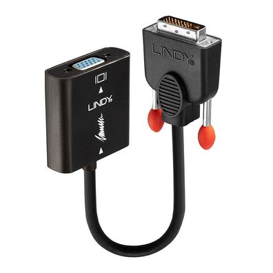 Lindy 38189 DVI-D auf VGA Adapter DVI-D St VGA-Buchse, max. 1200p