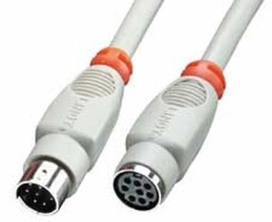 Lindy 31533 Verlängerung 8pol. Mini DIN,2m