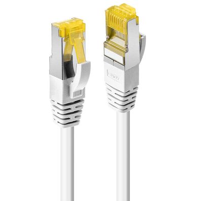 Lindy 47320 Patchkabel 0.30m RJ45 S/FTP LSOH, mit Cat7 Rohkabel, weiß