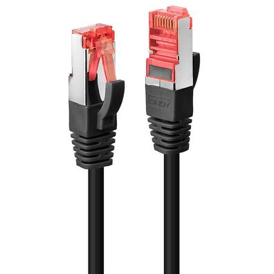 Lindy 47778 Cat6 S/FTP Kabel, schwarz, 1.50m Patchkabel