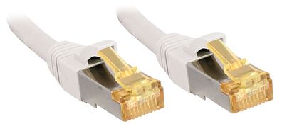 Lindy 47325 Patchkabel 3.00m RJ45 S/FTP LSOH, mit Cat7 Rohkabel, weiß