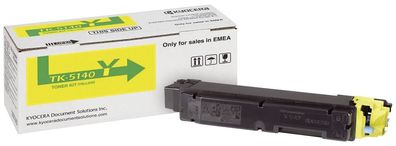 Kyocera-Mita TK5140Y Kyocera-Mita Toner yellow, 5.000 Seiten , TK5140Y