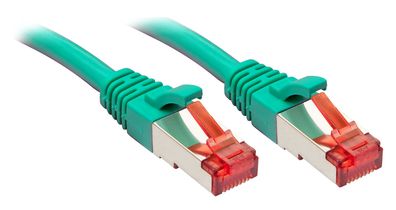 Lindy 47753 Cat6 S/FTP Kabel, grün, 10m Patchkabel