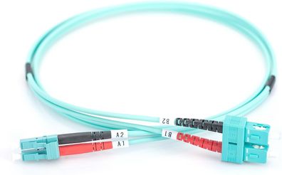 Digitus DK-2532-01/3 LWL Patchkabel LC-Duplex SC-Duplex OM3 1,0 m
