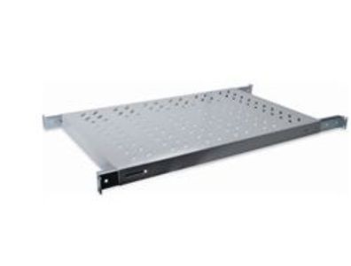 Digitus 19" Fachboden, 1 HE, Tiefe: 700 mm, schwarz