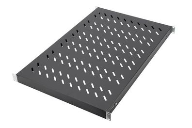 Digitus 19" Fachboden, 1 HE, Tiefe: 700 mm, schwarz