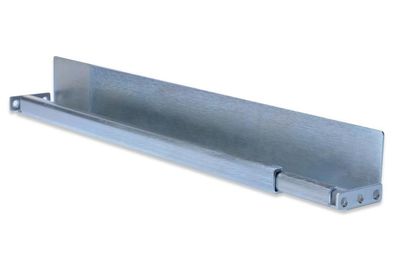 Digitus Gleitschienen-Set, 1 HE, Festeinbau, galvanisiert