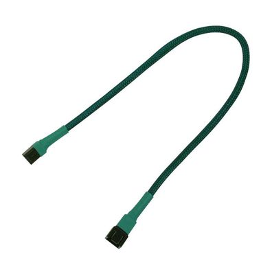 Nanoxia 3-Pin Molex Verlängerung - 30 cm - grün