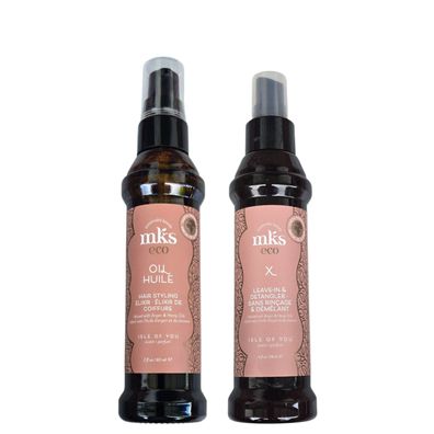 mks eco/Oil Huile Styling Elixier&X Leave-In/Detangler Spray "Isle Of You" 178ml