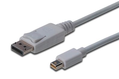 Digitus AK-340102-030-W Assmann DisplayPortKabel miniDP -> DPort St/St 3.0m 1.2