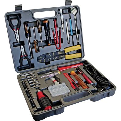 Goldtool 43018C Werkzeugset für Computer und Elektronik, 61-teilig