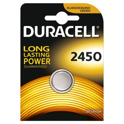 Duracell DUR030428 Knopfzelle Lithium CR 2450 3 V