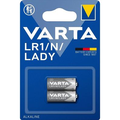 Varta 04001101402 1x2 Varta electronic LR 1 Lady