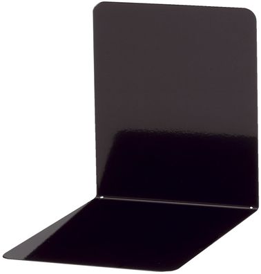 Maul 35065 90 Buchstützen - aus Metall, magnethaftend, schwarz, 2 Stück