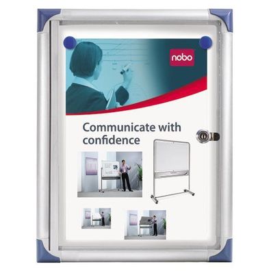 nobo Schaukasten, extraflach, Metall-R?ckwand, 1 x DIN A4