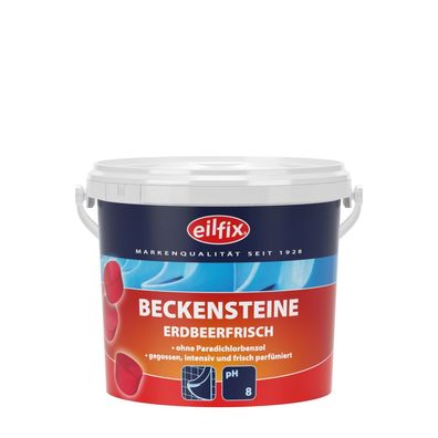 Eilfix 253005904 WC-Beckensteine Erdbeere 1kg
