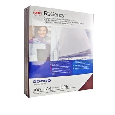 GBC Einbanddeckel ReGency, DIN A4, 325 g/qm, schwarz
