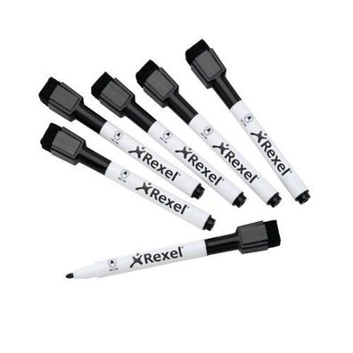 Rexel 2104184 Whiteboard-Marker schwarz