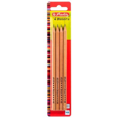 herlitz 8670556 Skizzo Bleistifte HB 4 St